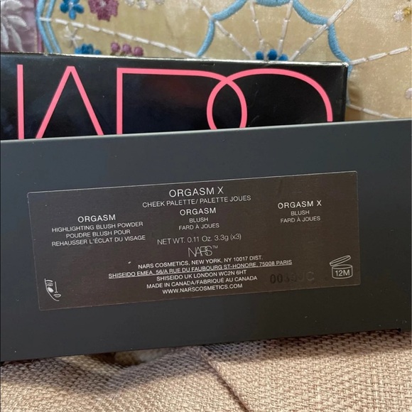 NWT Nars Orgasm X Cheek palette - Picture 3 of 3